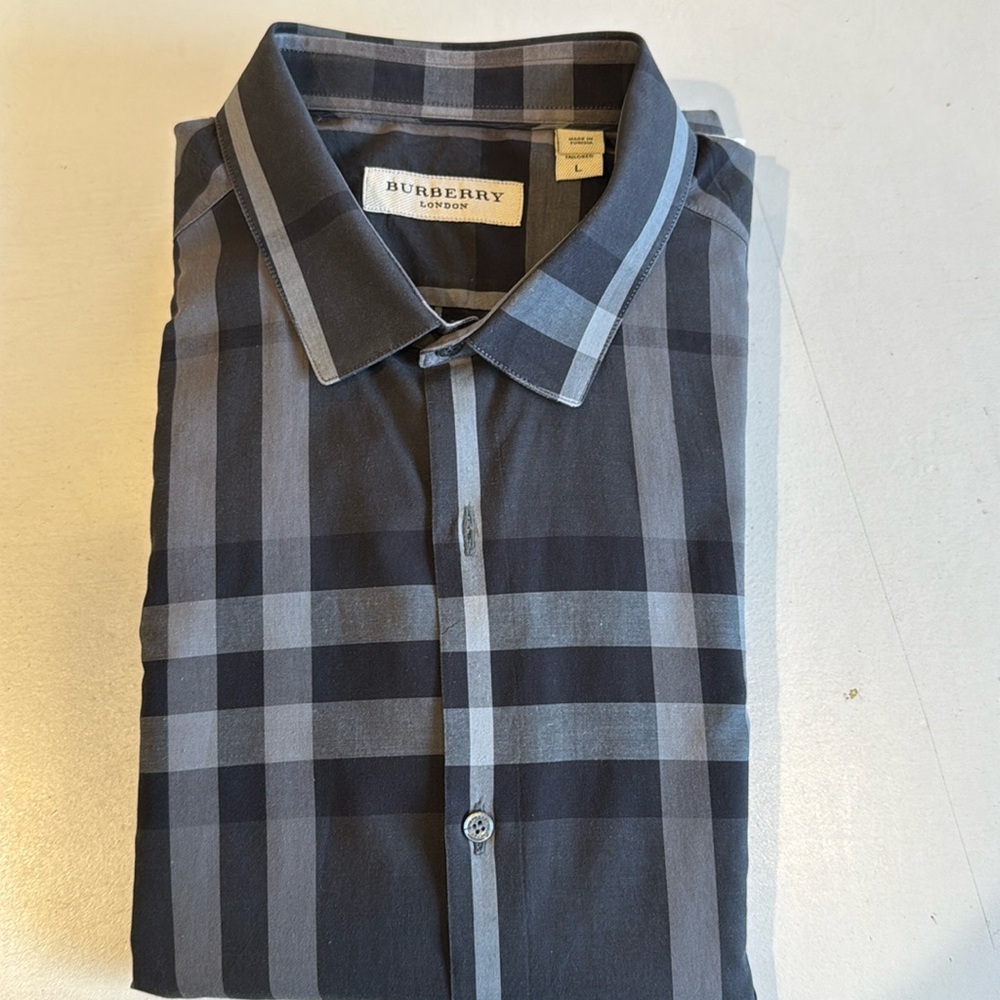 Burberry men”s shirts